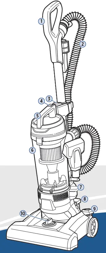 BISSELL-3534-Cleanview-Rewind-Upright-Vacuum-FIG-1