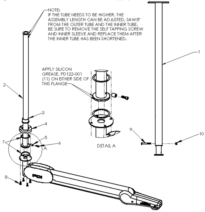 PDi PD196I201R5 1000 Ceiling Mount - fig 2