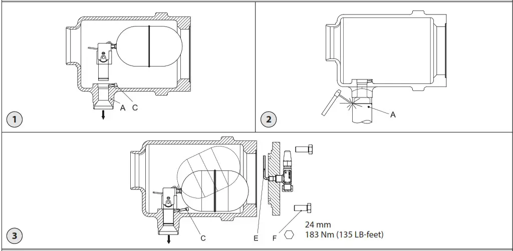 Danfoss HFI High Pressure Float Valve - overview 1