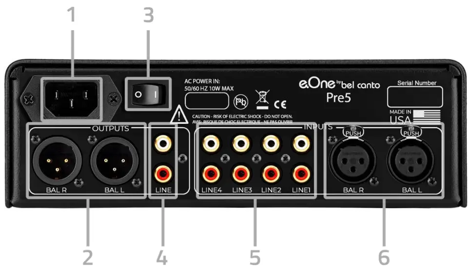 Rear Panel Connections
