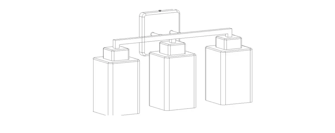 Zevni A04802w3 Honaw 18 Inch Vanity Light Instruction Manual Zevni A04802w3 Honaw 18 Inch Vanity Light Instruction Manual