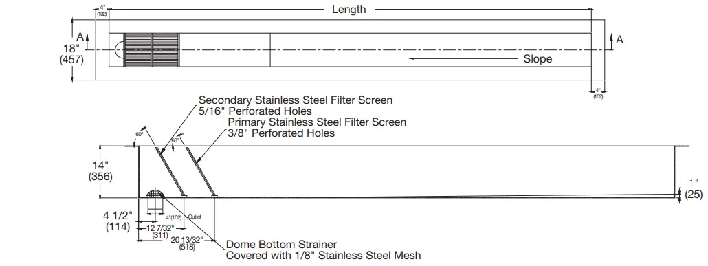 WATTS-LI-LT-Series-Stainless-Steel-Lint-Trough-fig-3