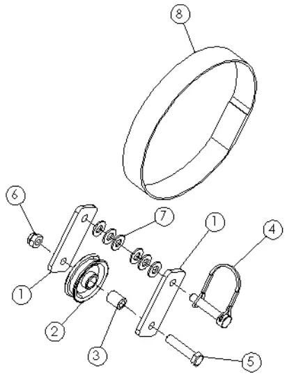 Model Number 20-0050
Parts List
