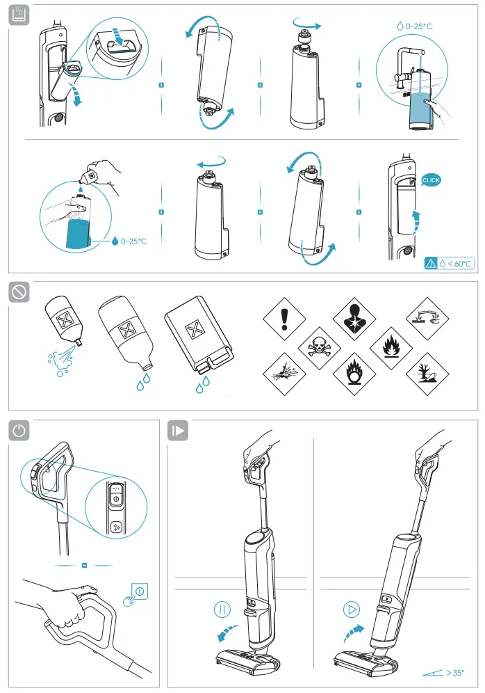Electrolux EFW713 Ultimatehome 700 Handheld Vacuum Cleaner - 2