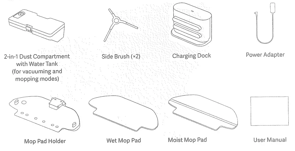 Xiaomi 864765 Robot Vacuum-Mop - fig 3