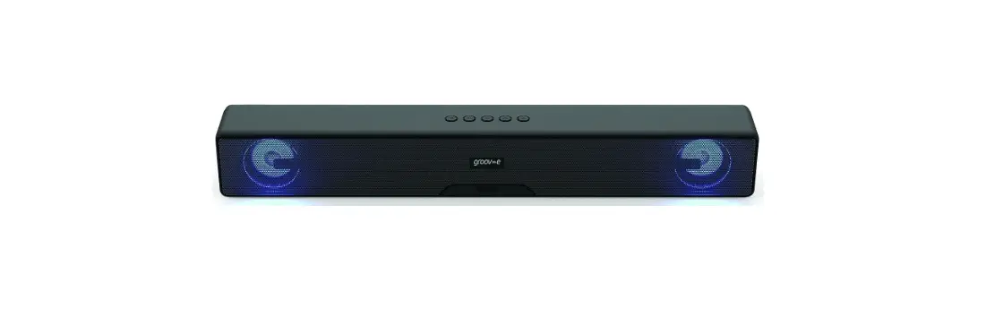 Groov-e Gv-sb01 Portable Bluetooth Soundbar User Manual