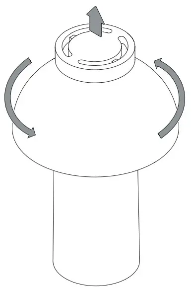 HAY 100192204 PC Portable Rechargeable Lamp - fig 2