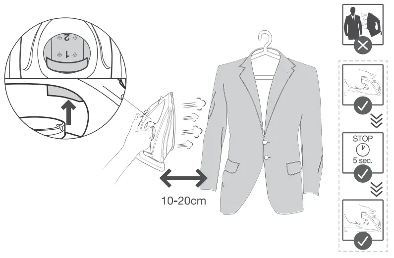 gorenje SIH 2600BLC 00TQC 300RBC Steam Iron Steamcare Pro - FIGURE 11