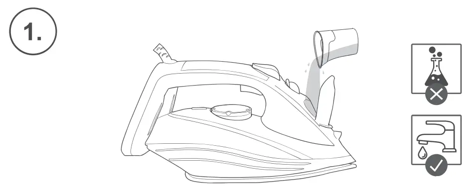 gorenje SIH 2600BLC 00TQC 300RBC Steam Iron Steamcare Pro - FIGURE 4