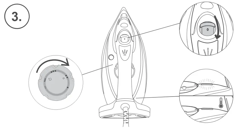 gorenje SIH 2600BLC 00TQC 300RBC Steam Iron Steamcare Pro - FIGURE 6