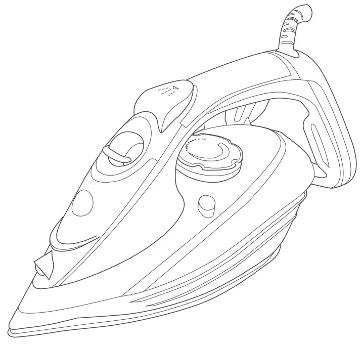 gorenje SIH 2600BLC 00TQC 300RBC Steam Iron Steamcare Pro