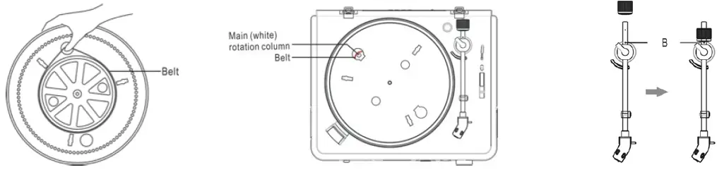 MARLEY 346SIUTT Stir It Up Turntable Record Player 01