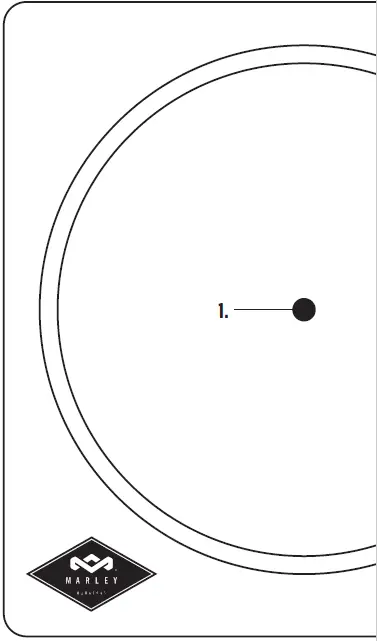 MARLEY 346SIUTT Stir It Up Turntable Record Player 05