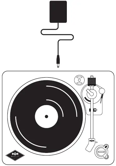 MARLEY 346SIUTT Stir It Up Turntable Record Player 09