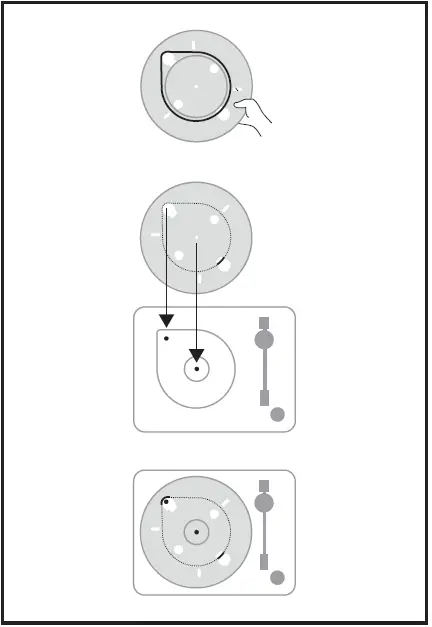 MARLEY 346SIUTT Stir It Up Turntable Record Player 10