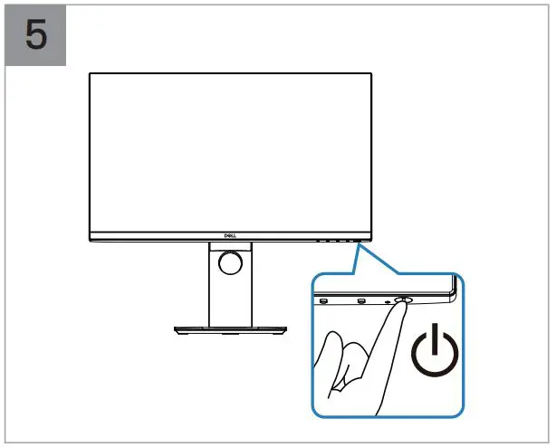 Dell P2421D Monitor User Guide - Installation