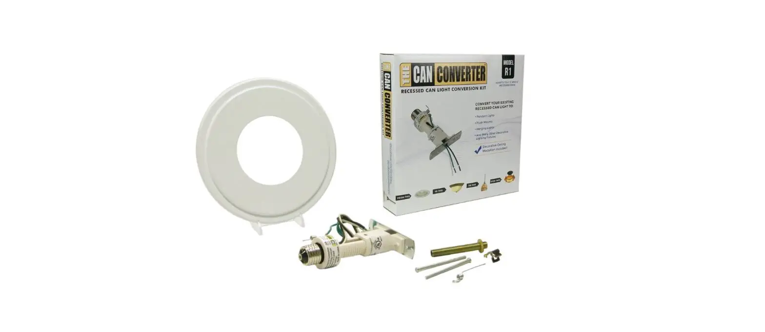 The Can Converter R-1 Recessed Can Light Conversion Kit Instruction Manual