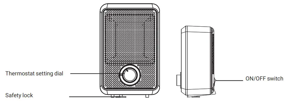 Hoffen Ceramic Heater PTC101 - PRODUCT DESCRIPTION