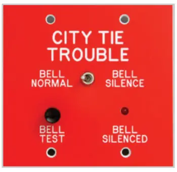 POTTER IPA 4000 Fire Alarm Control Panel - CITY