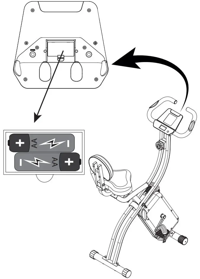 TUNTURI-Cardio-Fit-B25-X-Bike-fig 19