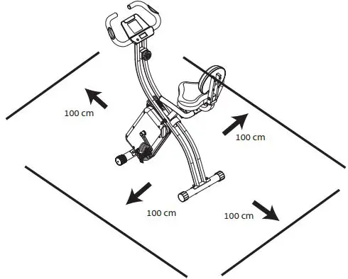 TUNTURI-Cardio-Fit-B25-X-Bike-fig 4