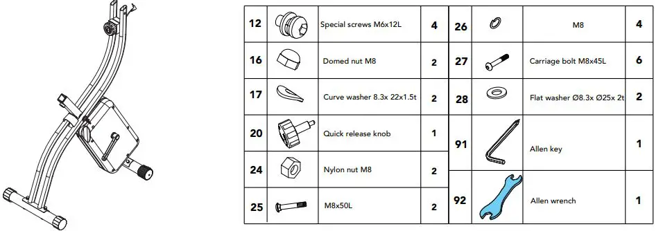 TUNTURI-Cardio-Fit-B25-X-Bike-fig 8