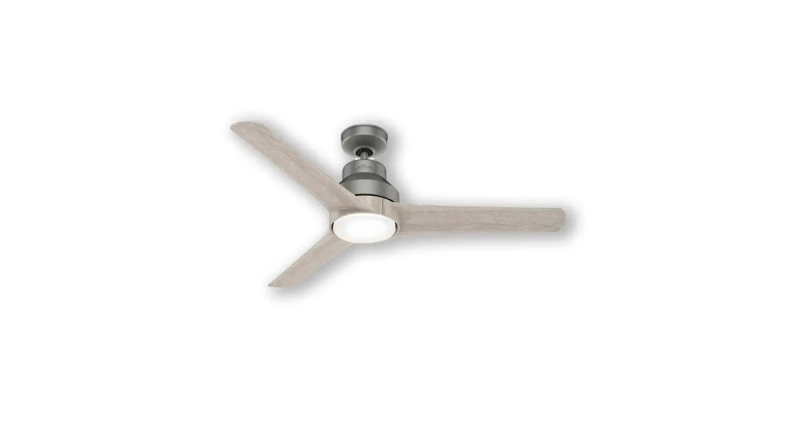 Hunter 50009/51326 Lakemont 52 Inch Matte Silver Convertible Outdoor Ceiling Fan Instruction Manual