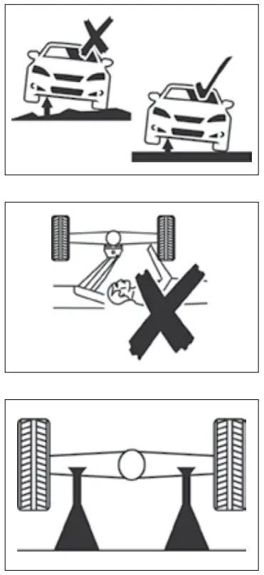 DRAPER 24271 3 4 Tonne Trolley Jack - Correct Use of the Jack
