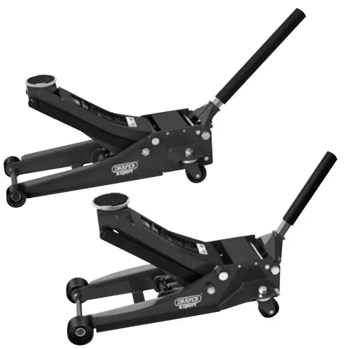 DRAPER 24271 3 4 Tonne Trolley Jack