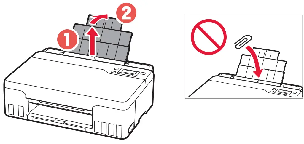 Canon G500 Series Printer - . Loading Paper