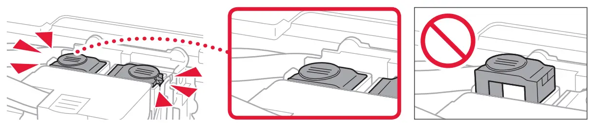Canon G500 Series Printer - Holding output tray 1