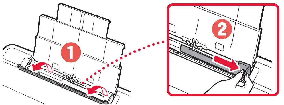 Canon G500 Series Printer - Loading Photo Paper 1