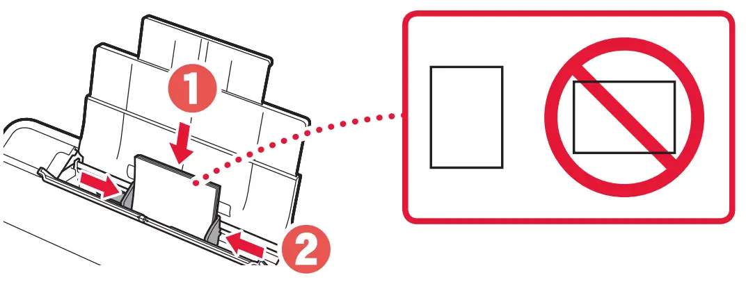 Canon G500 Series Printer - Loading Photo Paper 2