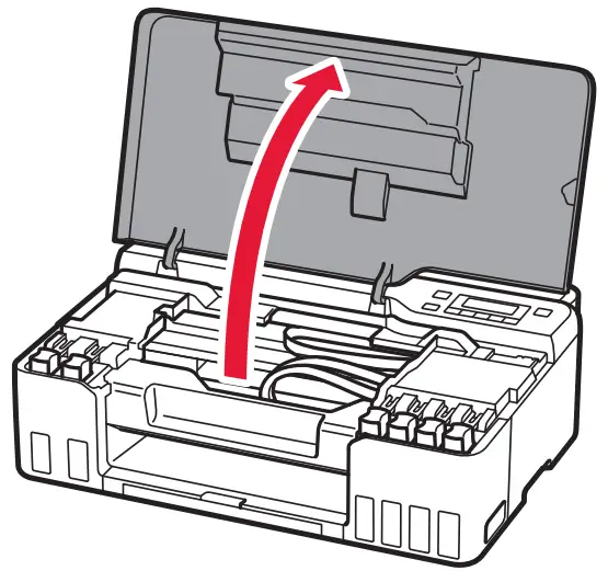 Canon G500 Series Printer - Pouring Ink