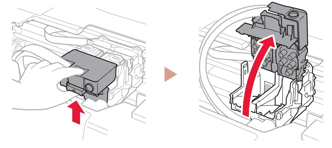 Canon G500 Series Printer - Print Heads 1