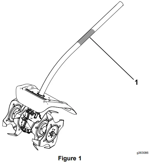 TORO 88715 Cultivator Attachment Flex Force Power System 60V MAX Attachment - Figure 1