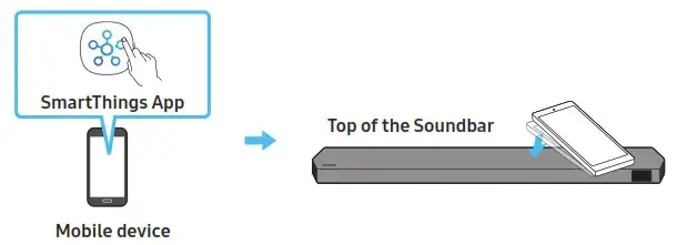 SAMSUNG HW Q930B Soundbar with Wireless Dolby Atmos - CONNECTING A MOBILE DEVICE 3