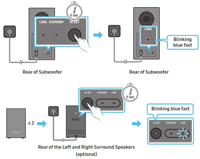 SAMSUNG HW Q930B Soundbar with Wireless Dolby Atmos - CONNECTING THE SOUNDBAR 7