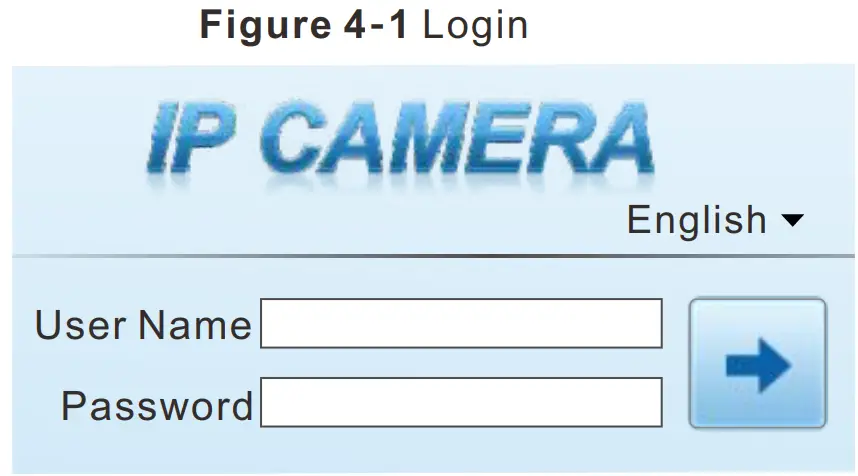 SUNELL SN-IPR8050AKAN-Z Bullet Network Camera - Login 1