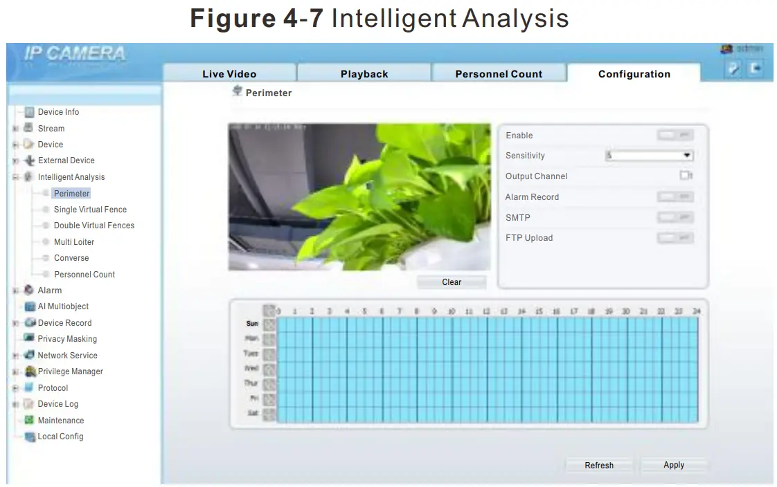 SUNELL SN-IPR8050AKAN-Z Bullet Network Camera - app