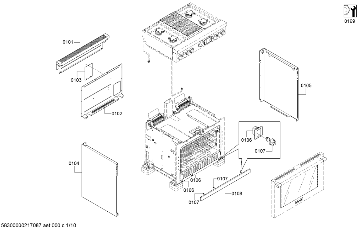 Thermador PRG364WLG 1 Gas Professional Range - FIG 2