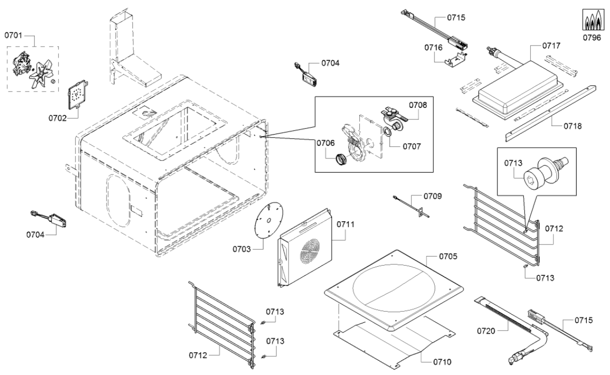Thermador PRG364WLG 1 Gas Professional Range
