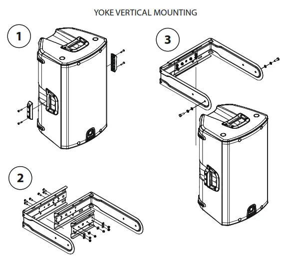 Turbosound iQ Series Powered Loudspeaker Subwoofer - VERTICAL MOUNTING