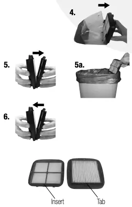 Cleaning the filter and screen