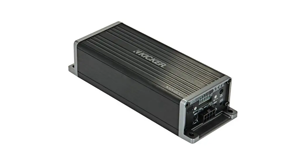 Kicker Key200.4 4-channel Dsp Amplifier Owner's Manual Kicker Key200.4 4-channel Dsp Amplifier Owner's Manual