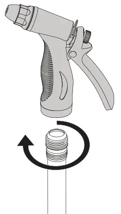 YAKIMA RoadShower 4G- INSTALL THE NOZZLE