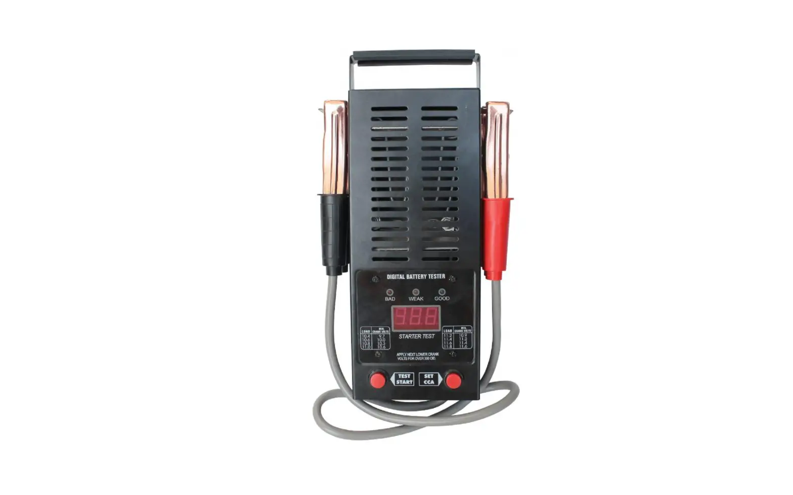 Sp Tools Sp61009 Battery Load Tester Digital Display User Manual