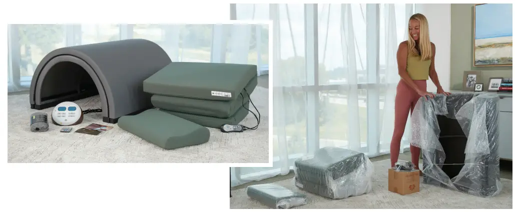 sunlighten Solo Portable Sauna - UNBOXING2
