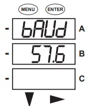 Electro Industries Shark 100S 200S Meter - Baud Rate setting
