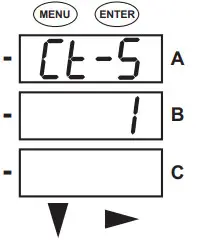 Electro Industries Shark 100S 200S Meter - ENTER button